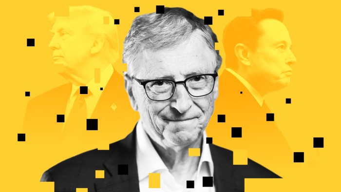Bill Gates is giving away $200bn. Can his plans survive in the Trump era?