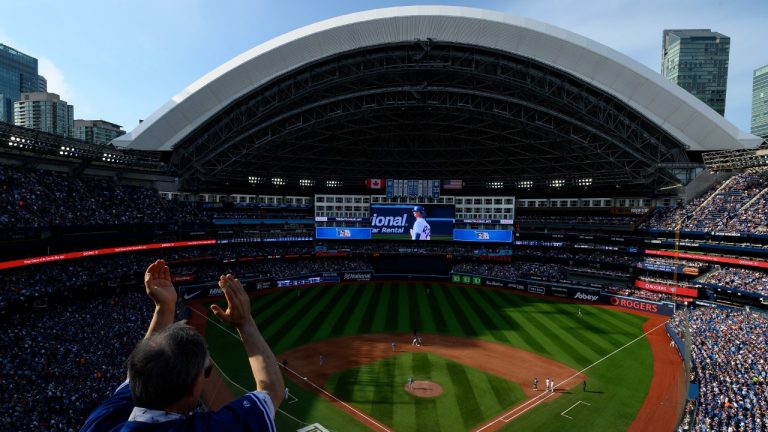 Rogers Centre dome open for first game of season as Blue Jays face Rays