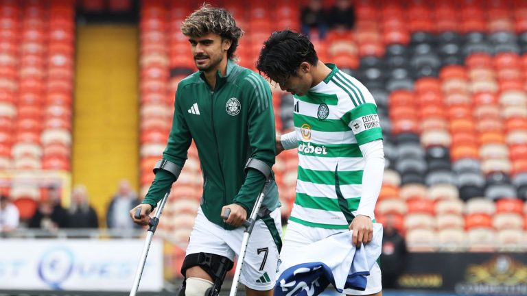 Jota: Celtic winger out for up to nine months with knee injury suffered in Scottish Premiership title win | Football News