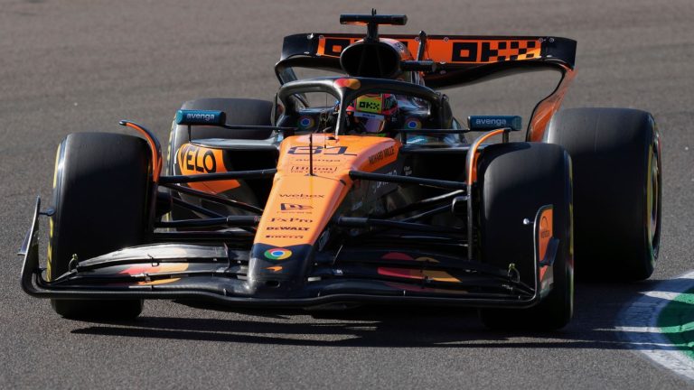 Emilia Romagna GP: Oscar Piastri fastest from Lando Norris as Lewis Hamilton and Charles Leclerc suffer brake issues in Imola second practice | F1 News