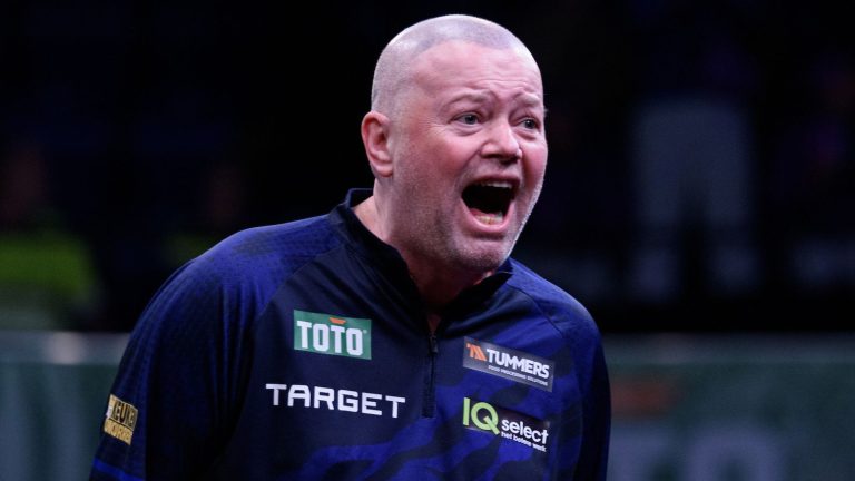 Dutch Darts Championship: Dirk Van Duijvenbode and Raymond Van Barneveld star on day one | Darts News