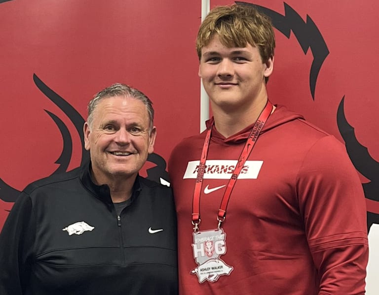 OL Ashley Walker looks back at Arkansas football commitment