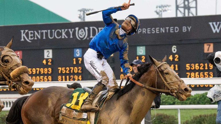 Watch: Sovereignty edges out Journalism in 151st Kentucky Derby