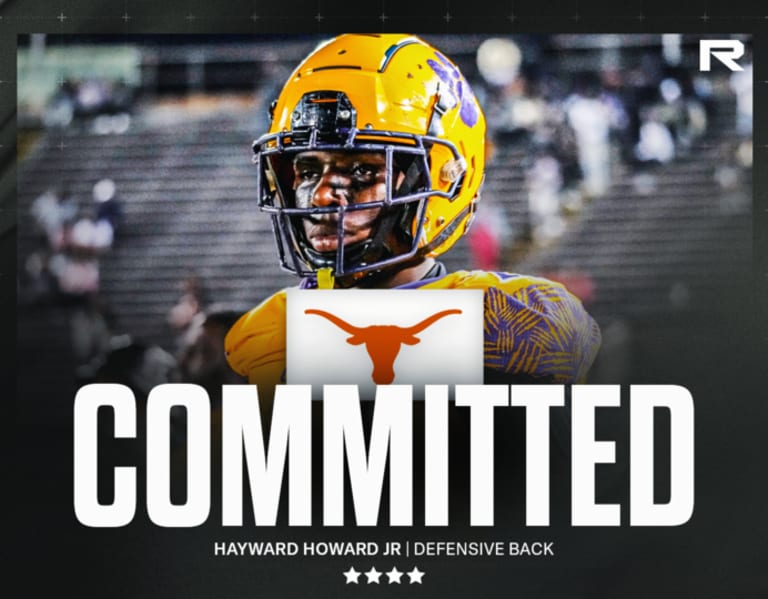 Texas lands a commitment from four-star CB Hayward Howard Jr.