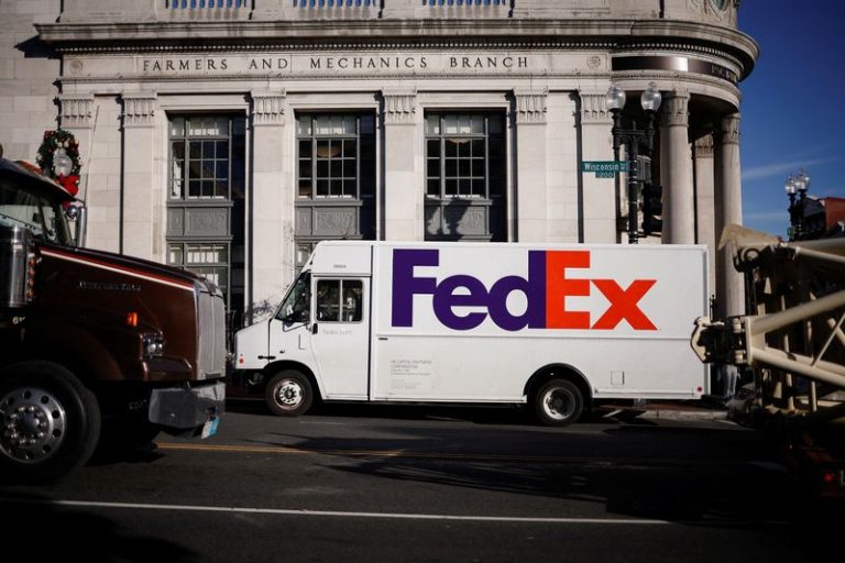 FedEx shares fall as trade turbulence hits demand, profit forecast