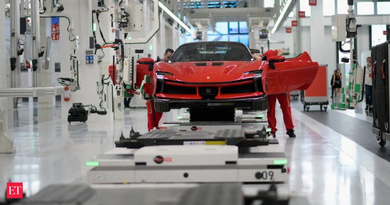 Ferrari delays second EV model as demand slows