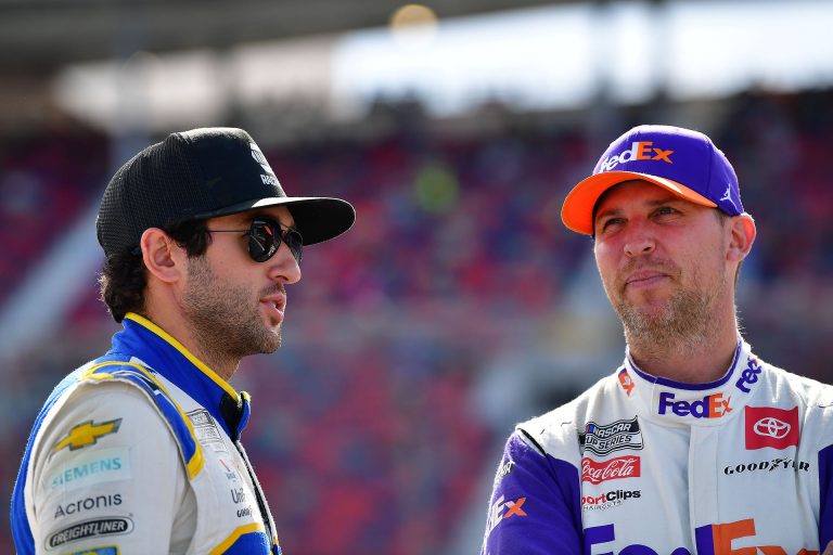 When Denny Hamlin urged NASCAR to punish Chase Elliott like Bubba Wallace
