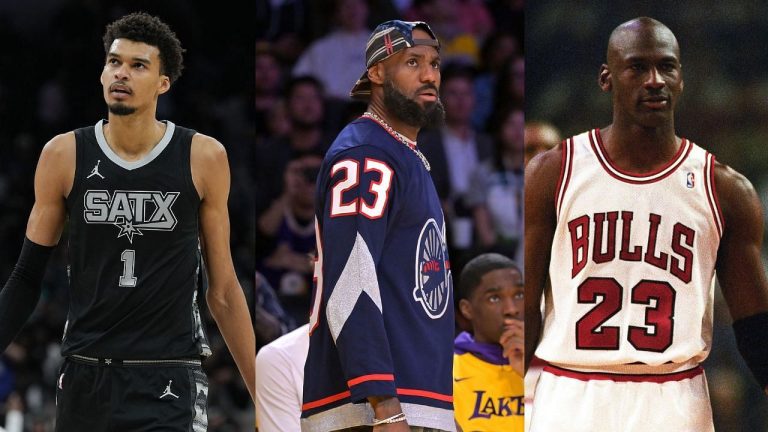 Victor Wembanyama picks Michael Jordan & LeBron James but snubs major GOAT candidate from his all-time starting 5