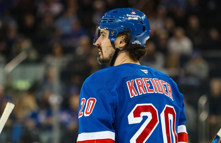 Ducks’ Trevor Zegras sends 3-emoji message to celebrate Chris Kreider’s trade from Rangers