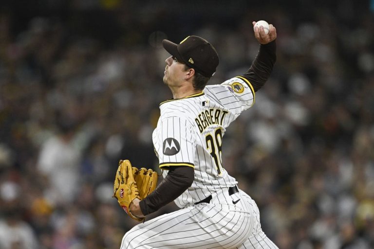 Padres’ Ryan Bergert faces Giants in first big-league start