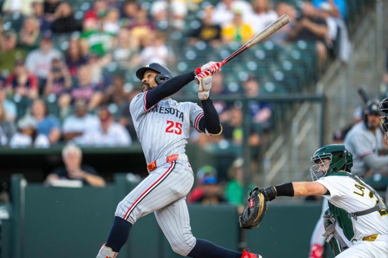 Byron Buxton (5 RBIs), Twins extend Athetlics’ skid in rout
