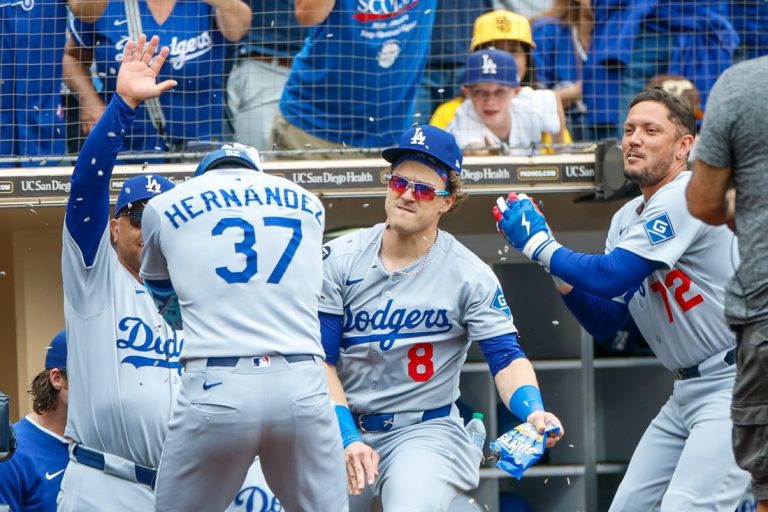 Teoscar Hernandez’s three-run blast leads Dodgers past Padres