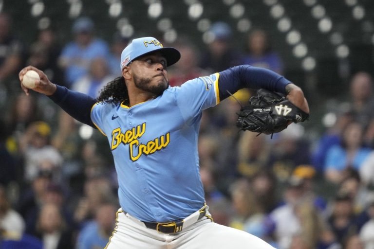 Out to knot set vs. Pirates, Brewers tab Freddy Peralta