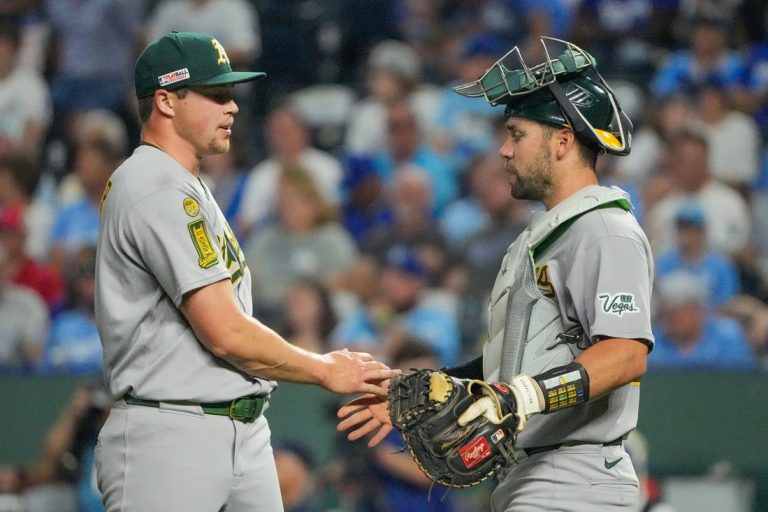 MLB roundup: A’s top Royals to halt 14-game road skid