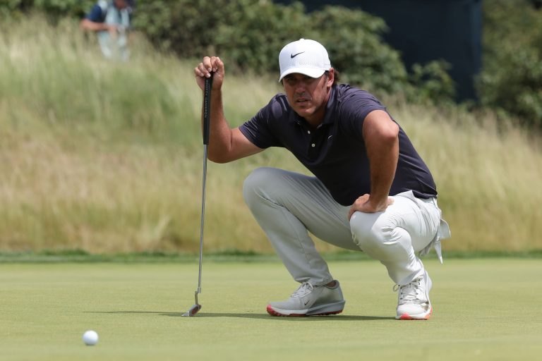 How did Brooks Koepka perform in the 2025 US Open, Round 3?