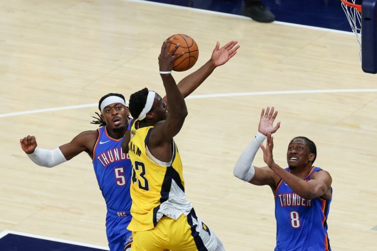 Pacers cruise past Thunder, send Finals to Game 7