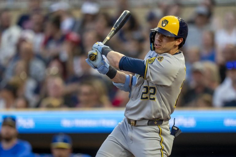 Brewers, buoyed by blowout, chase more offense vs. Twins