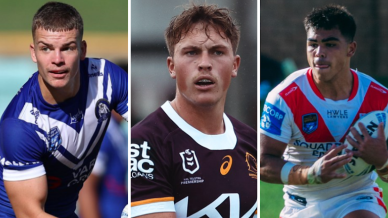 The teenagers ready for NRL stardom including Mitchell Woods, Jacob Halangahu, Coby Black and Cooper Bai