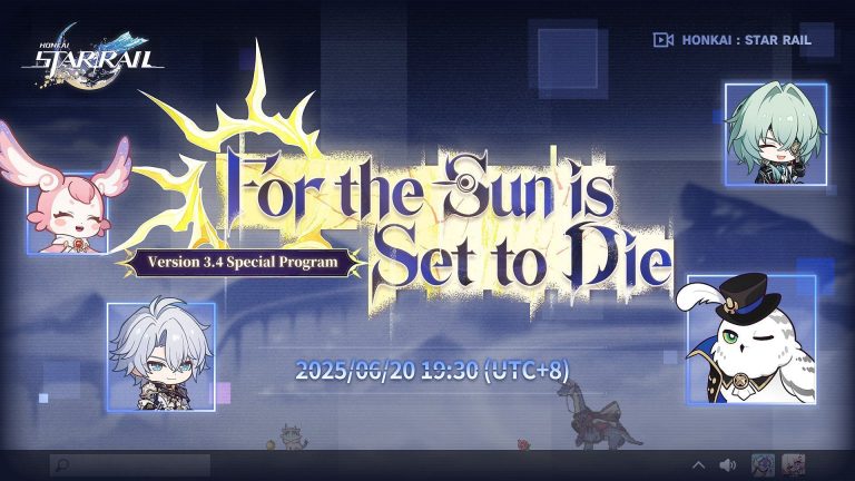 Time until Honkai Star Rail 3.4 livestream