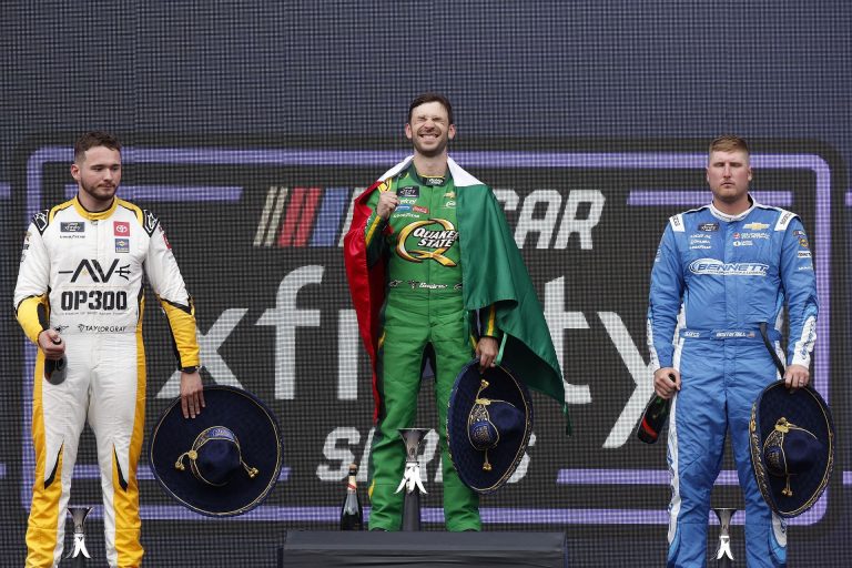 Who won the NASCAR Xfinity Series race today at Autódromo? Full results from 2025 The Chilango 150