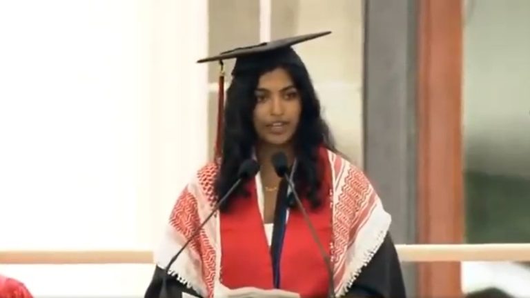 Megha Vemuri – Indian American student Megha Vemuri whose pro Palestine speech went viral, barred from MIT grad ceremony