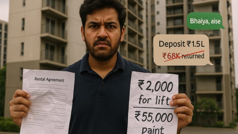 ‘Rs 2,000 for lift use?”: Bengaluru man shares landlord nightmare after Rs 82K slashed from Rs 1.5 lakh deposit for bizarre reasons