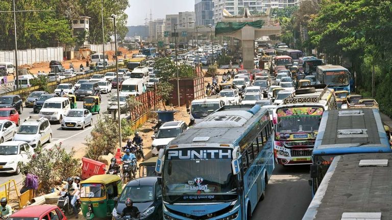 ‘City that breaks you one ride at a time…’: Commuters slam Bengaluru’s ‘normalised’ traffic chaos