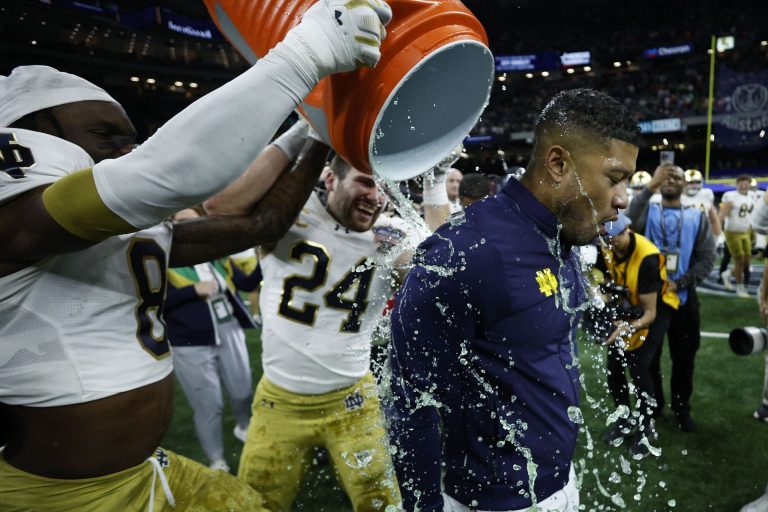 Marcus Freeman talks on handling success at Notre Dame
