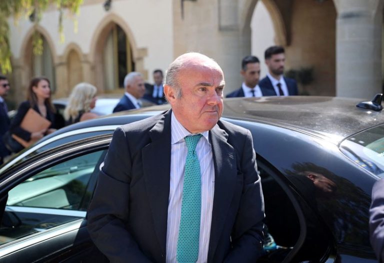 ECB relaxed about euro strength, risk of too low inflation, de Guindos says