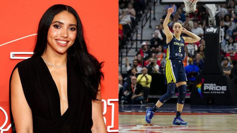 Azzi Fudd draws former teammate Paige Bueckers’ attention for repping Georgia Amoore’s jersey over Dallas star [WATCH]