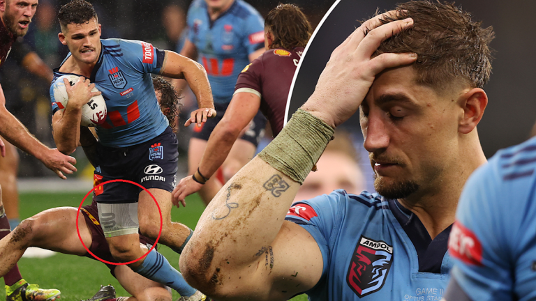 State of Origin 2025 | Zac Lomax goalkicking, Nathan Cleary injury, kicking stats; Andrew Johns, Phil Gould comments; NSW Blues vs Queensland Maroons