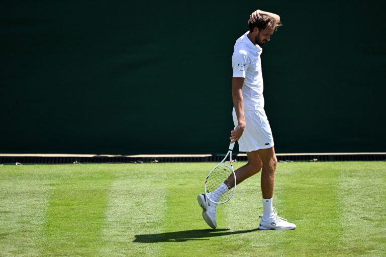 Medvedev suffers shock first-round exit