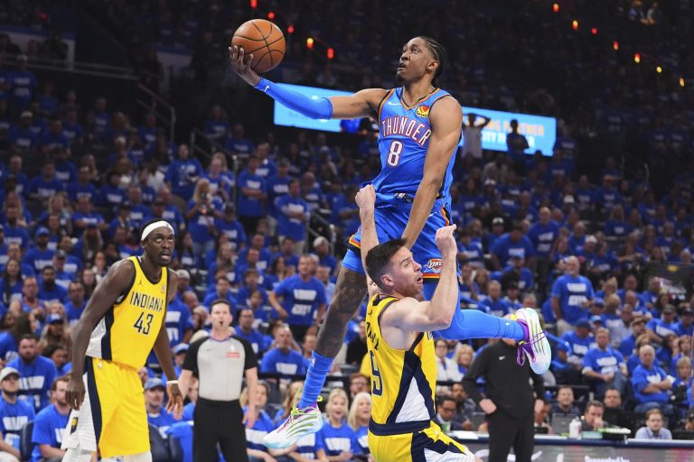 Thunder flex their depth to even series vs Pacers