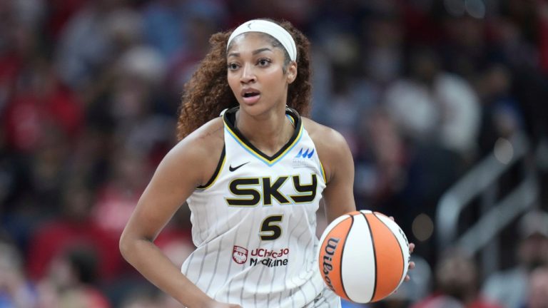 Angel Reese scores first career triple-double as Sky defeat Sun