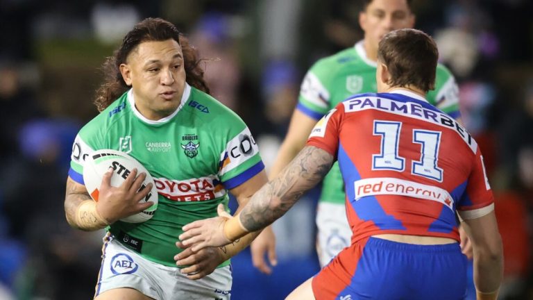 Raiders rocket to first with Ponga limping into Origin doubt, Turbo switch a success as Manly maul Tigers
