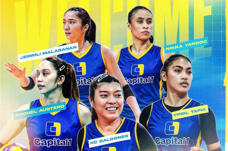 PVL: Capital1 taps Jerrili Malabanan, four other free agents