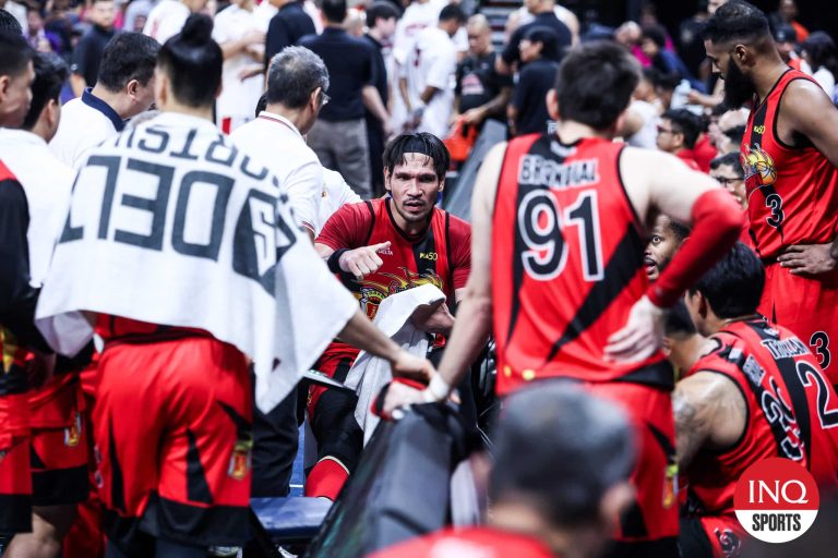 June Mar Fajardo to have calf checked after Game 1 loss