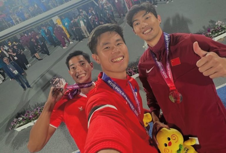 EJ Obiena wins third straight gold at Asian Athletics Championships