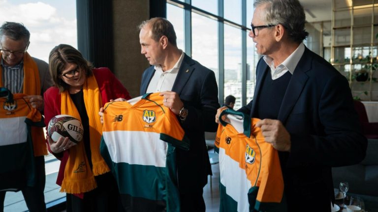 AUNZ jersey unveiled as coach fires early warning shot to Lions, reveals up to ten Kiwis keen to join