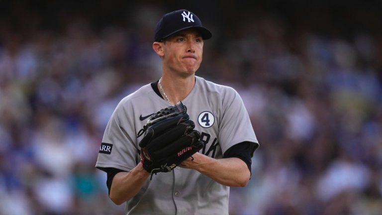Yarbrough dazzles with Yankees after getting ring from Dodgers