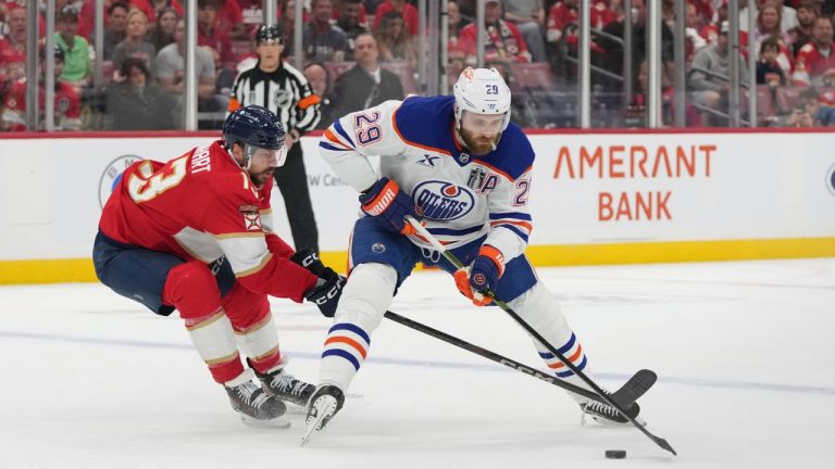 Did referee cause Oilers to give up a goal?