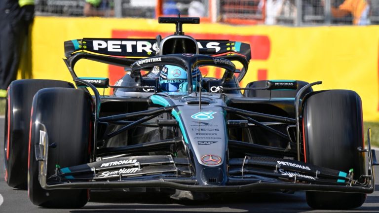Mercedes’ George Russell takes pole for second straight year at Canadian GP