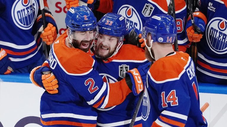 Oilers complete comeback in overtime, take Game 1 of Stanley Cup Final