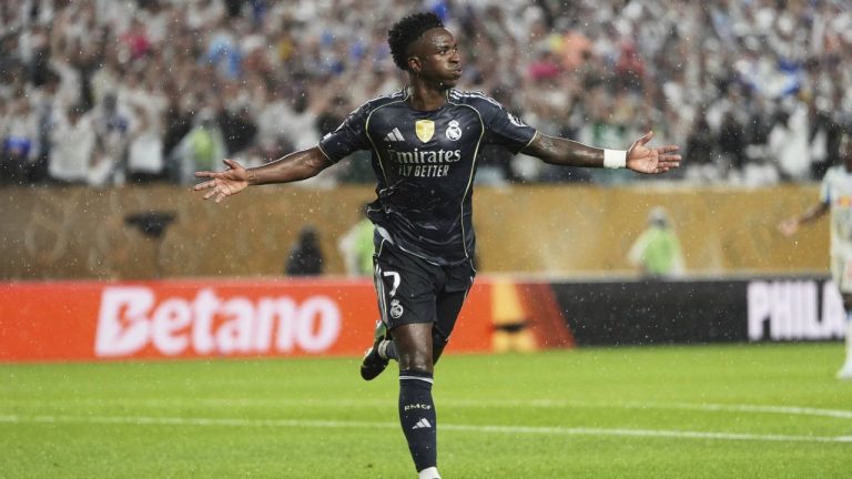 Vinicius Junior leads Real Madrid to win over Salzburg, advance in Club World Cup