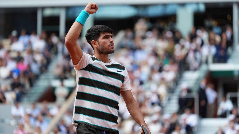 Alcaraz completes epic comeback to win second straight French Open title