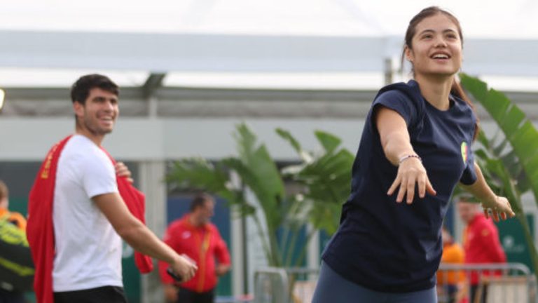Carlos Alcaraz, Emma Raducanu, romantic relationship reports, US Open mixed doubles pairing