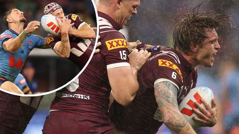Queensland Maroons beat NSW Blues despite contentious Kalyn Ponga moment late