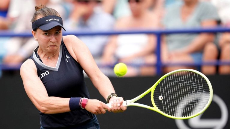 Defending champion Barbora Krejcikova an injury doubt for Wimbledon