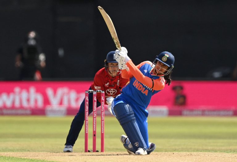 5 milestones/records made by Smriti Mandhana during her 112 in ENG-W vs IND-W 2025 1st T20I