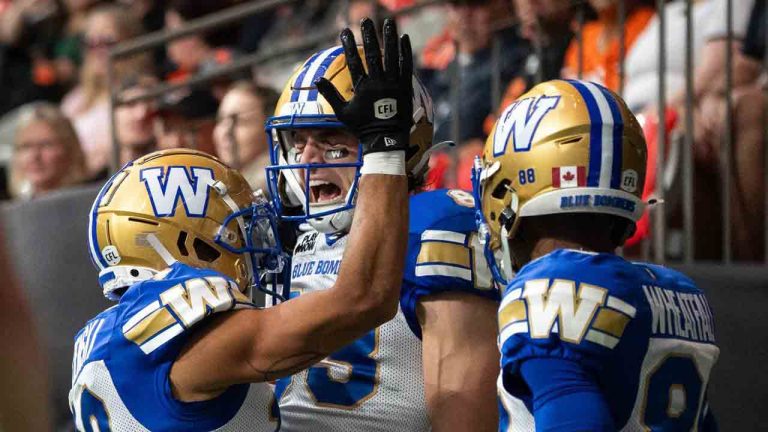 Collaros makes season debut with two TDs as Blue Bombers thump Lions